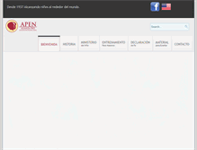 Tablet Screenshot of apenlosangeles.org